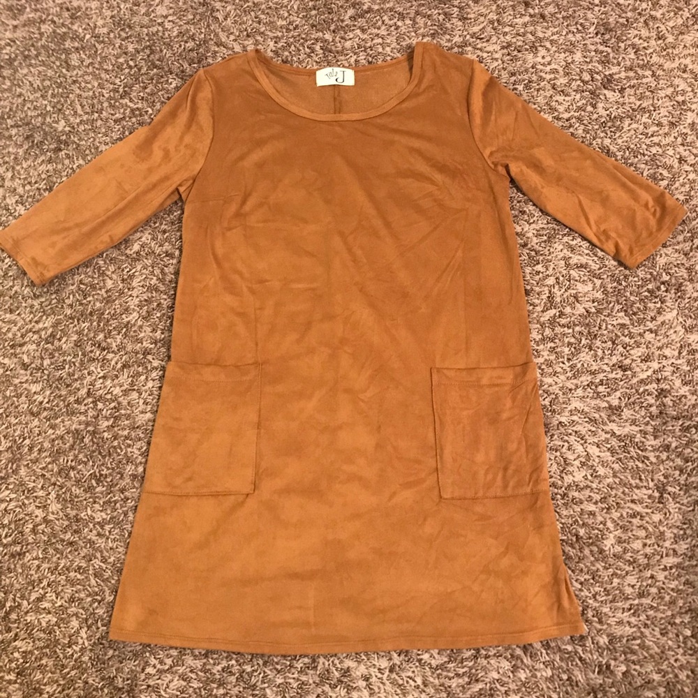 Boutique brand Suede dress
